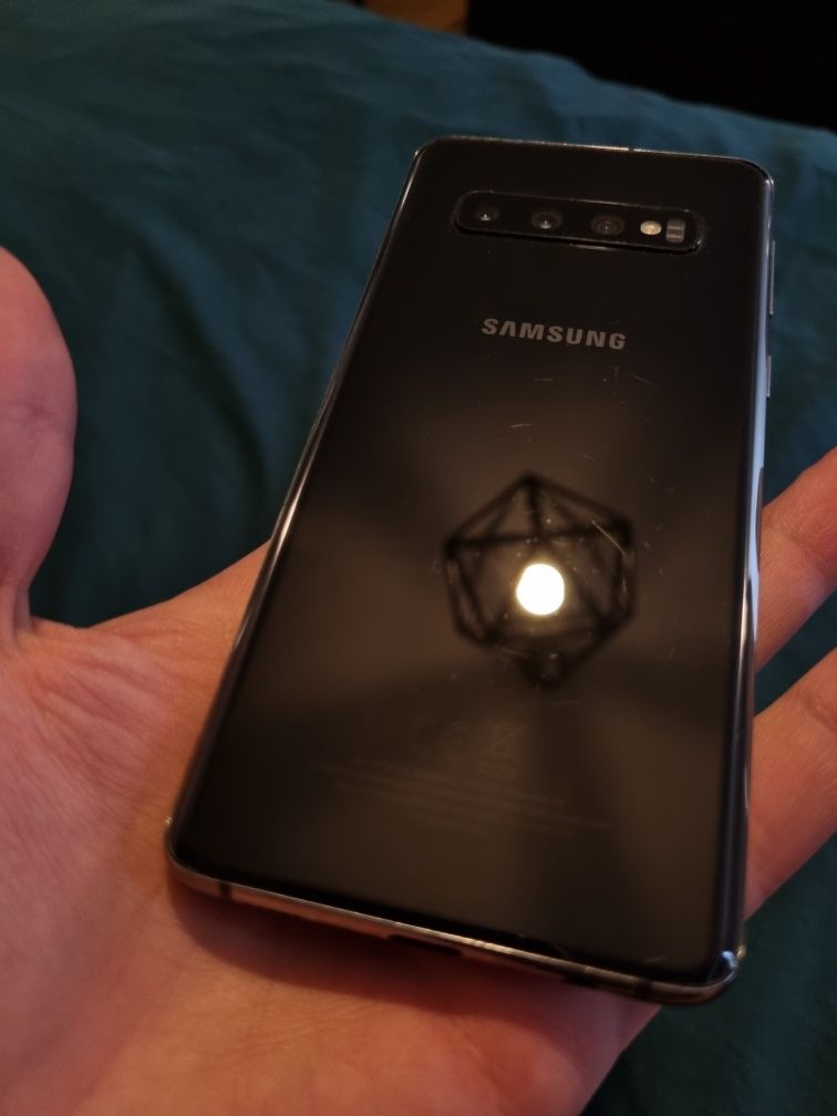 Samsung Galaxy S10 Czarny Zbity Działający