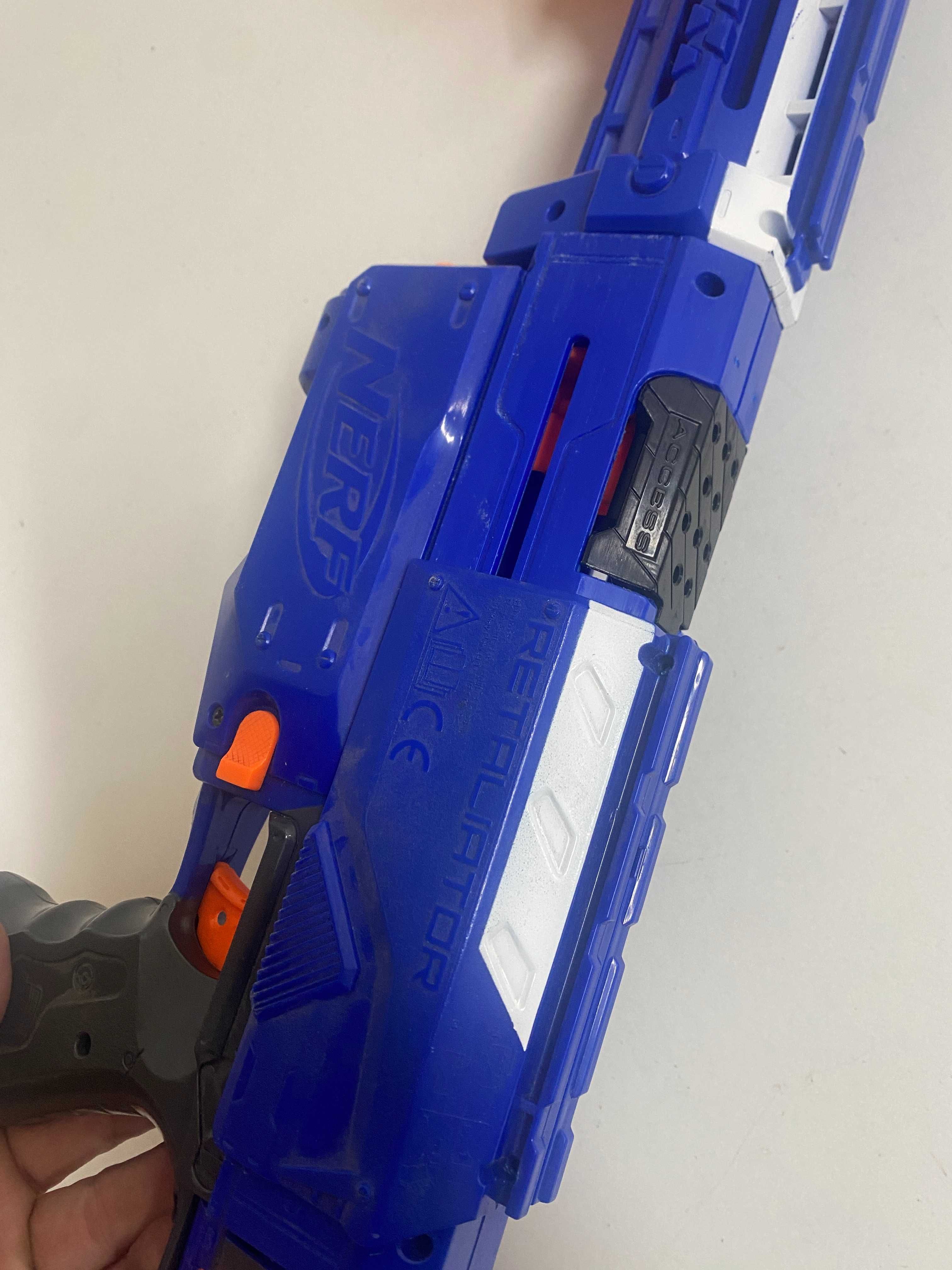 Nerf karabin retailator niebieski na czesci