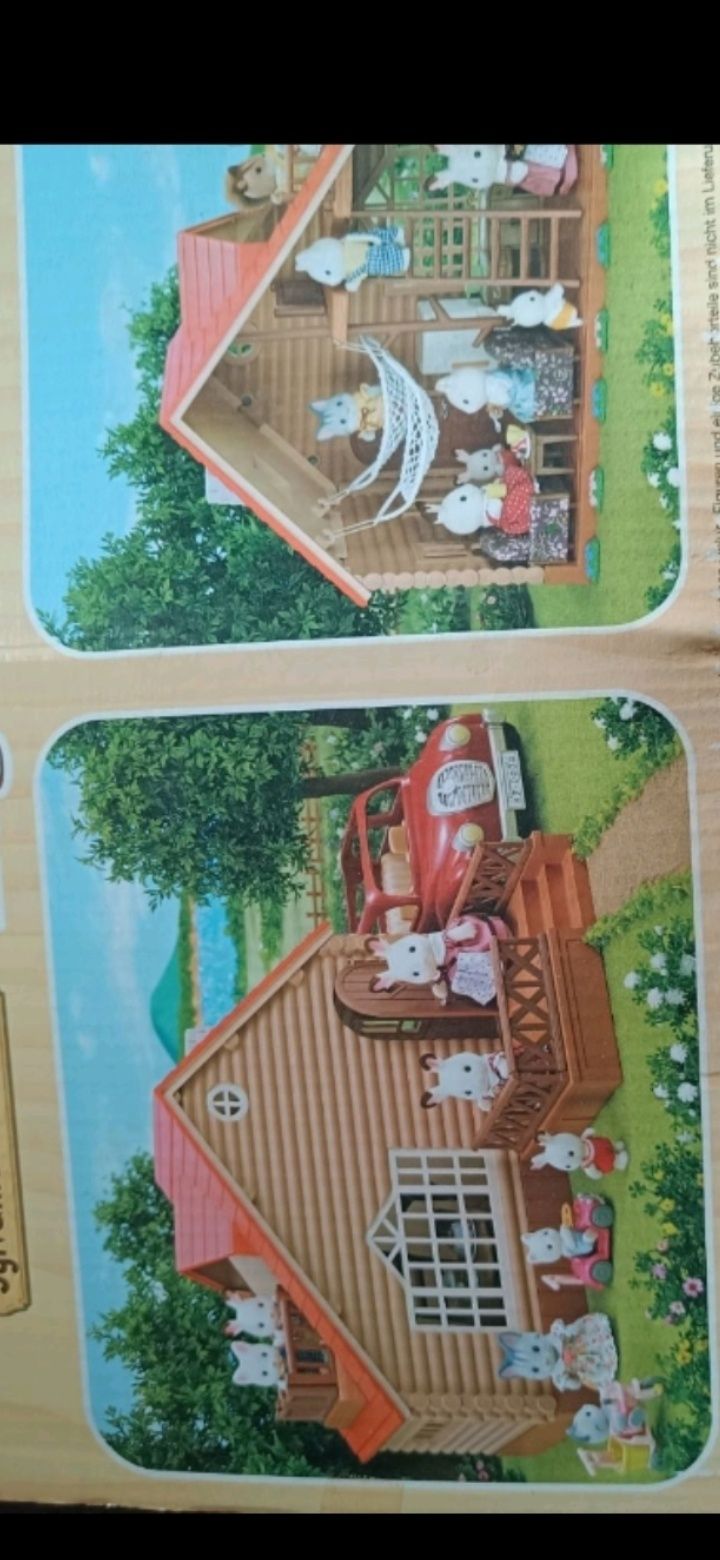 Скидка!Набор Sylvanian families домик с гамачками.