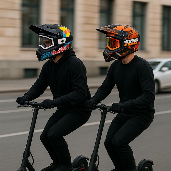 Мото шлем кроссовый эндуро ATV для мото самокатов квадроциклов