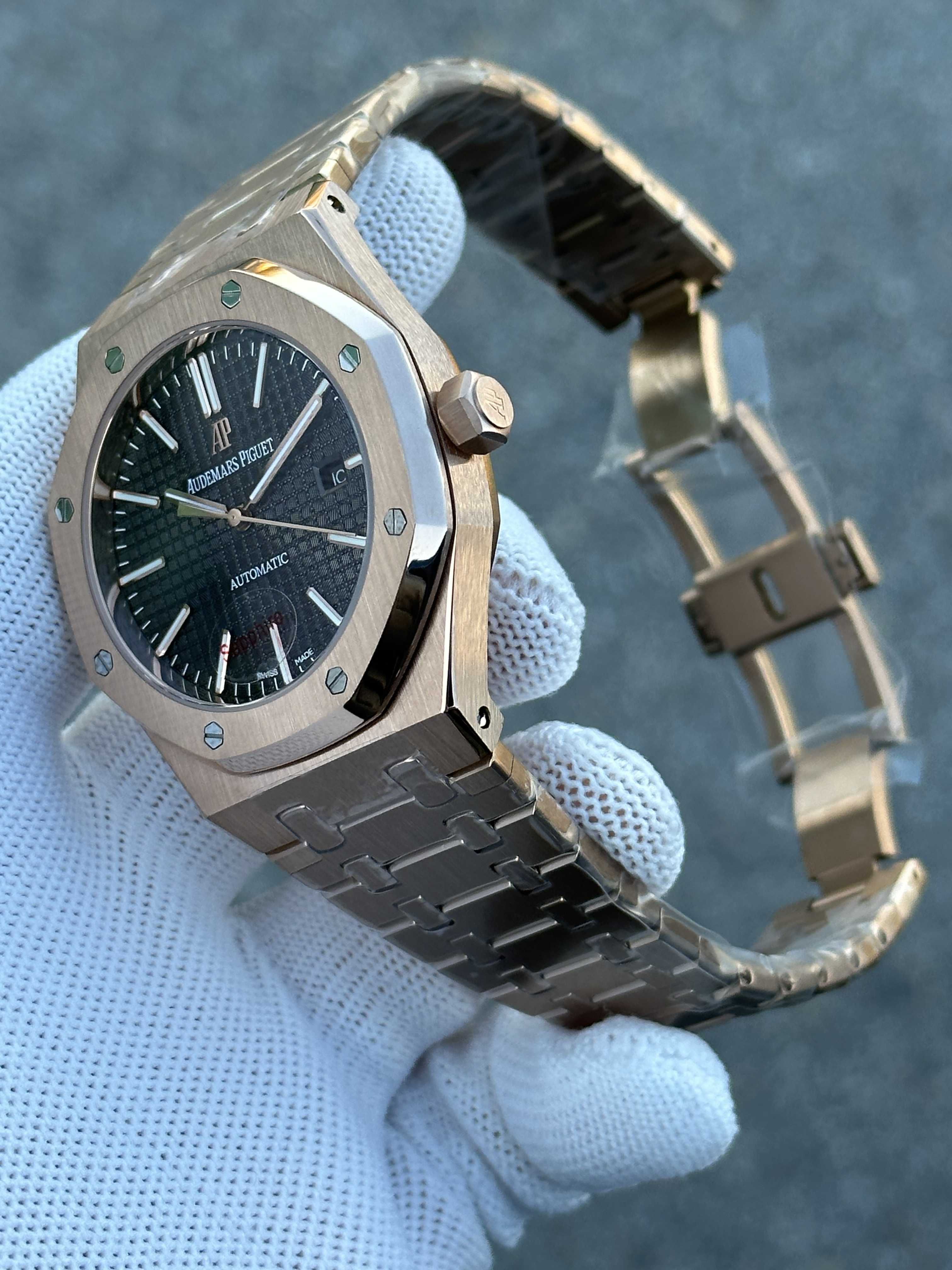 Швейцарские часы Audemars Piguet Royal Oak Gold. Топ качество