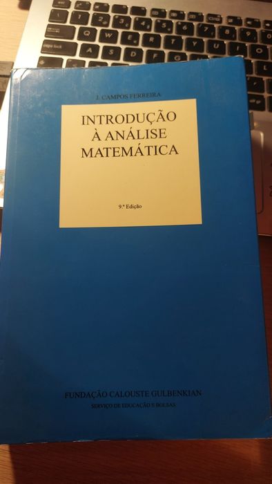 Introdução à Análise Matemática - Livro