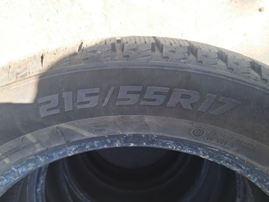 Продам зимиву шину б/у в хорошому стані APLUS 215/55 R17