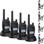 Zestaw krótkofalówek 4szt. BAOFENG BF-88ST Pro PMR446 Walkie Talkie