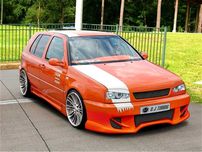 Zderzak przedni, zderzak tylny, progi VW GOLF III
