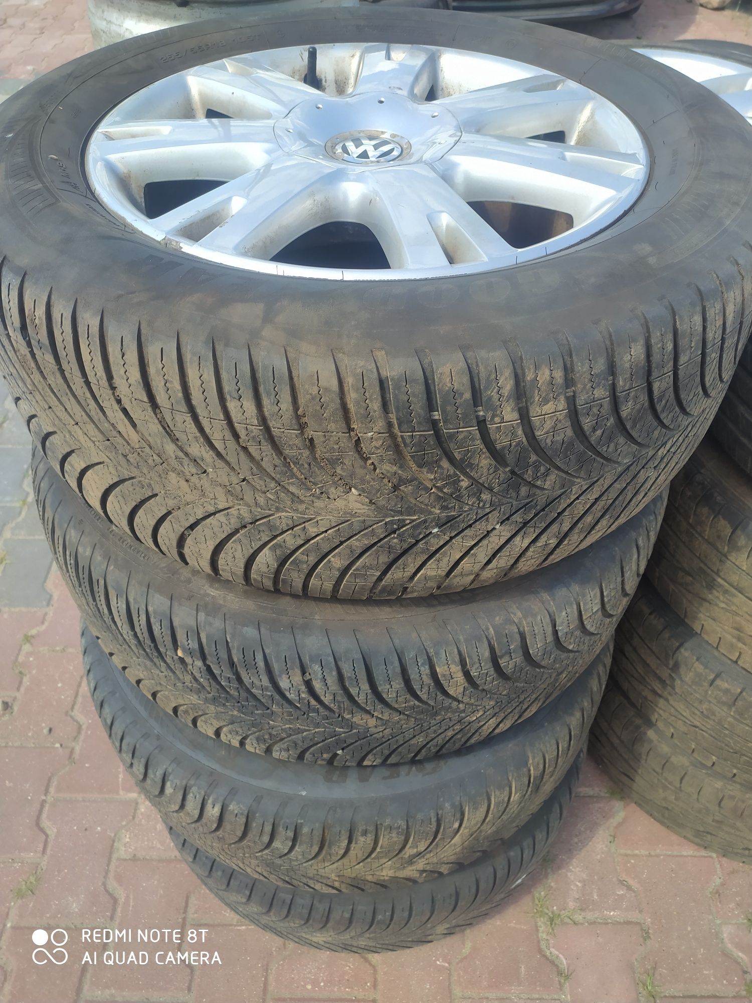 Koła Alufelgi 5x130 18" VW Touareg 7L 8J et57 opony