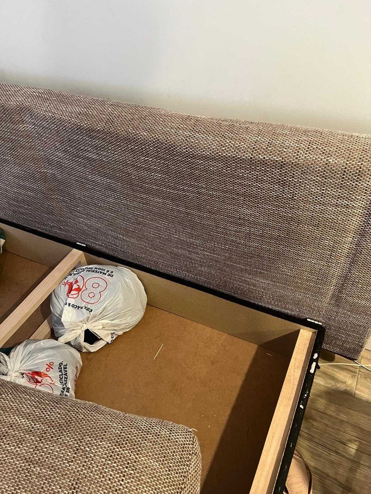 sofa cama e guarda fato