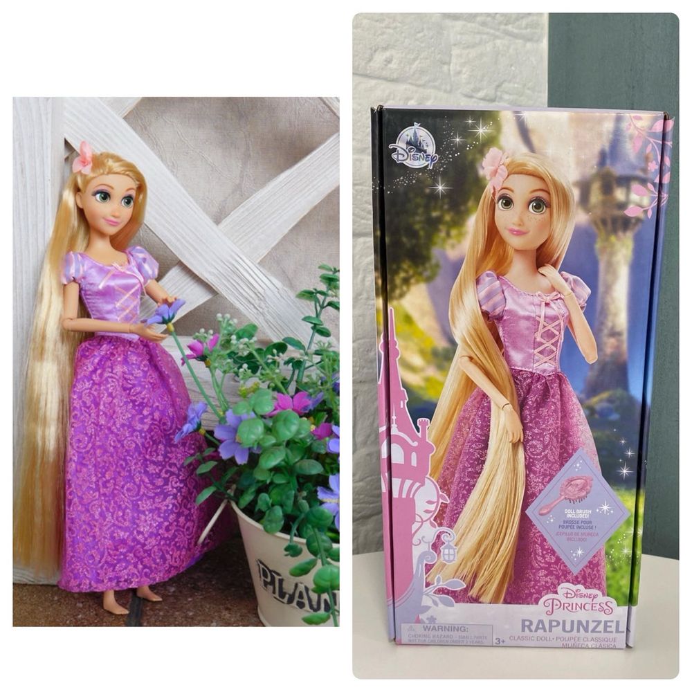 Кукла Рапунцель Бель классическая принцесса Дисней Disney princess