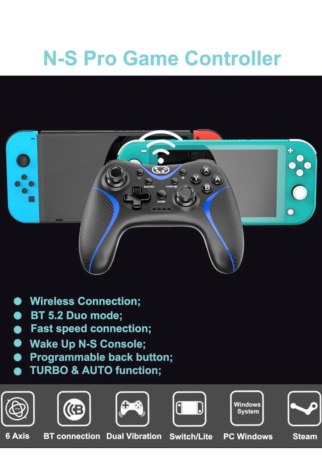 Kontroler Switch Kontroler Bezprzewodowy dla Nintendo Switch