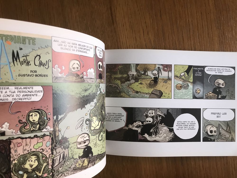 A Entediante Vida de Morte Crens por Gustavo Borges