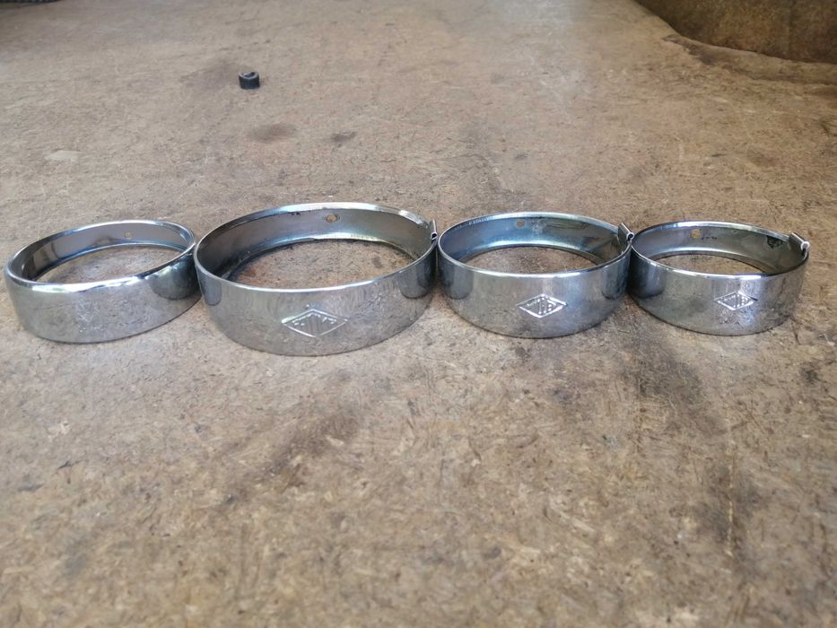 varios aros farois MILLER e FATIMA 3 medidas para colecionadores