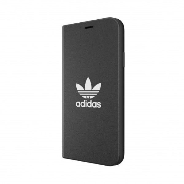 Etui Adidas OR Booklet Case Basic do iPhone 11 Pro Max, Czarno-Biały