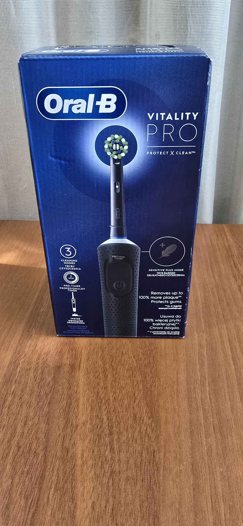 Зубна щітка ORAL-B Vitality Pro Protect X Clean Black (4210201427124)
