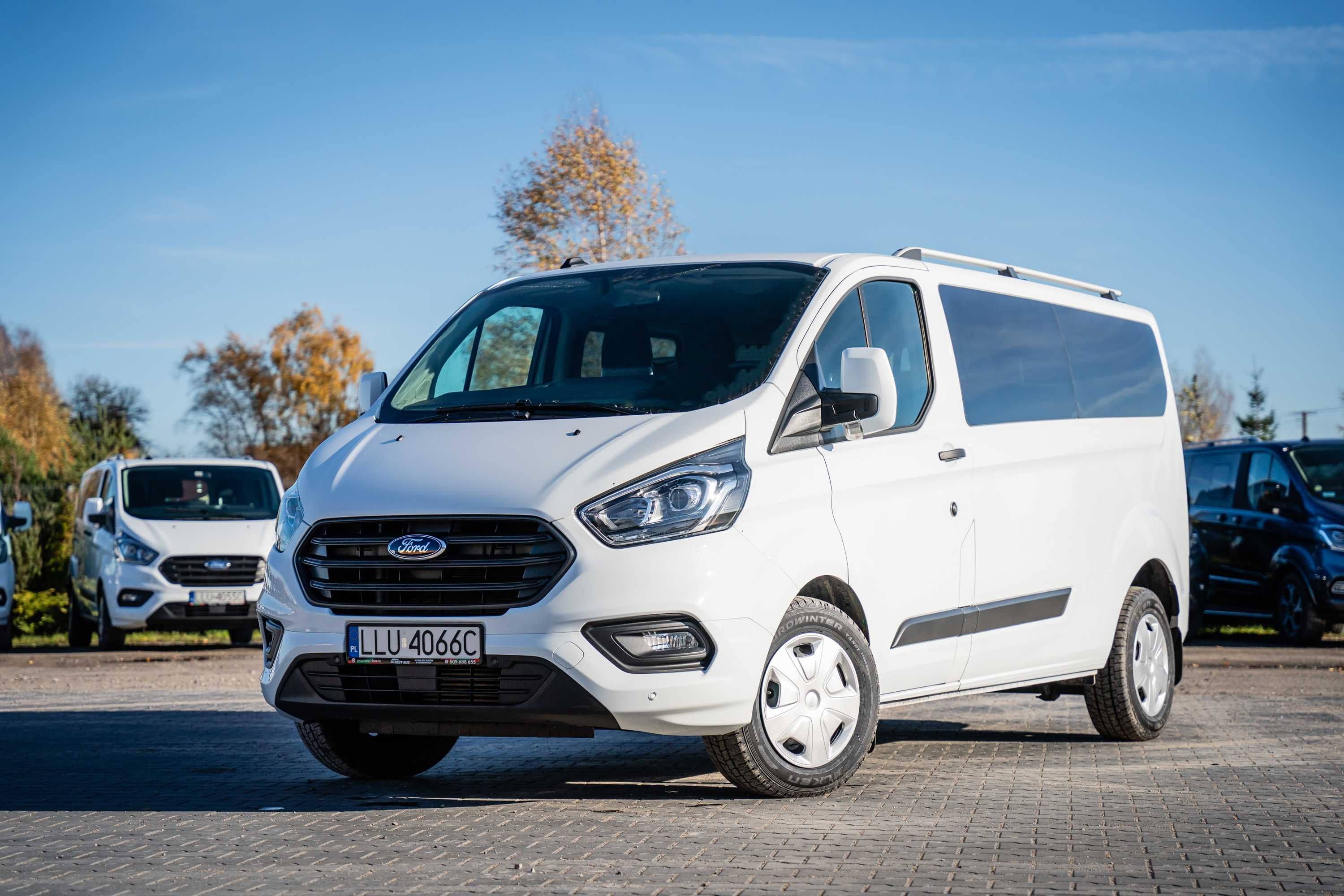 Bus 9-osobowy Wynajem do Wynajęcia Ford Transit Custom