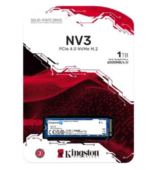 Накопичувач SSD M.2 2280 1TB Kingston (SNV3S/1000G)