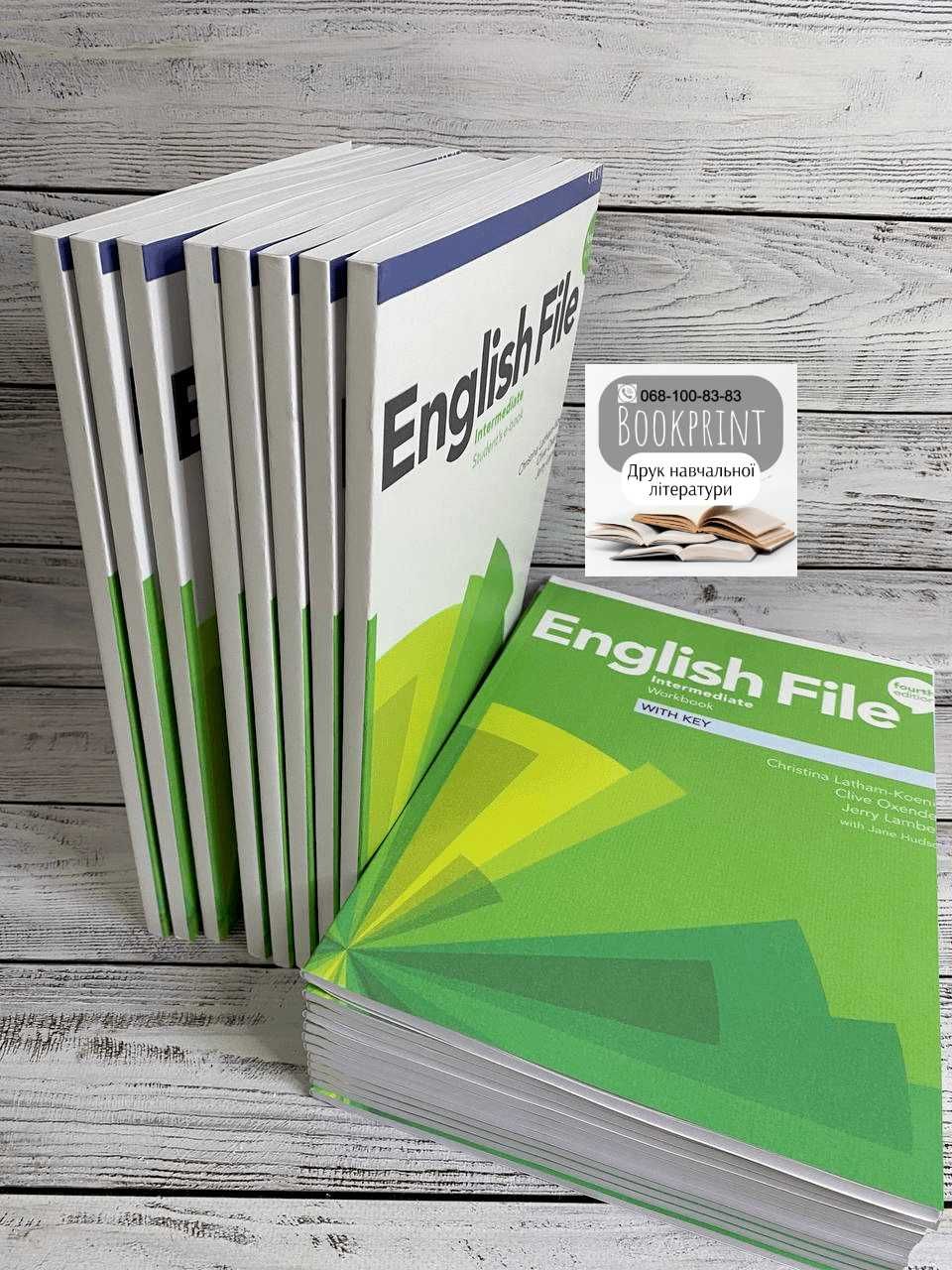 English File 4th edition книга+зошит+AУДІО