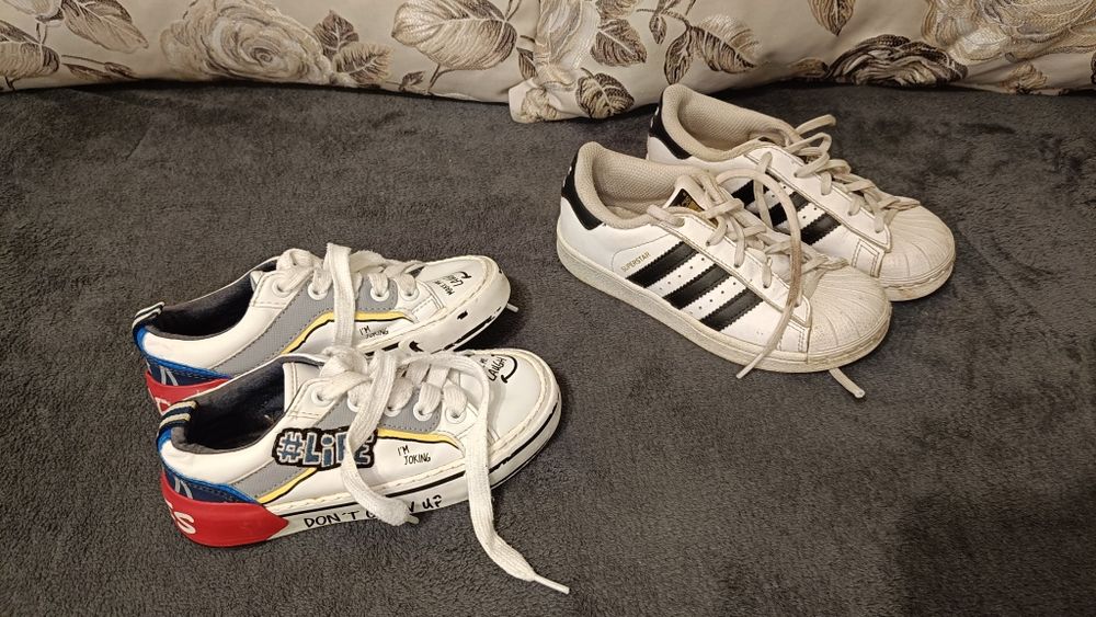 Кеди кросівки zara  та кеди Adidas 28 розмір