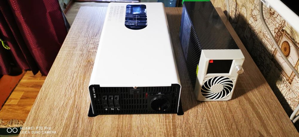 Инвертор 5000WЧистый синус 4кг 850 грамм Houli 72V-220V електроску