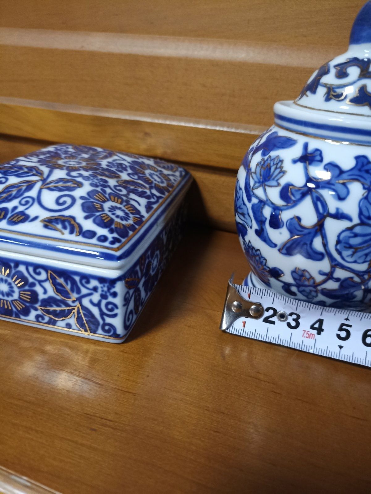 шкатулка кобальт цветы