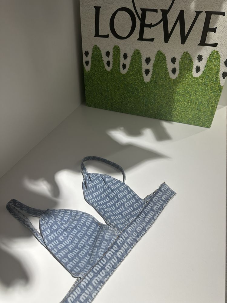 Top  jeansowy miu miu