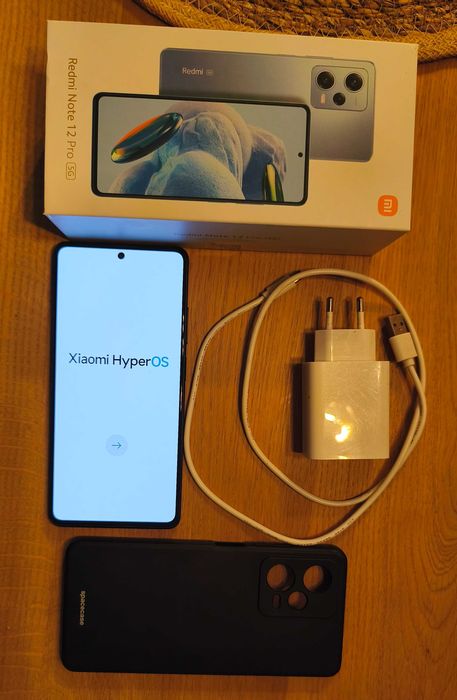 Xiaomi Redmi Note 12 Pro 5G 8/256GB Midnight Black na gwarancji