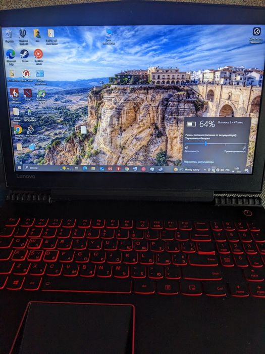 Lenovo legion i7/ddr16/ssd250vs500/RX560.4gb