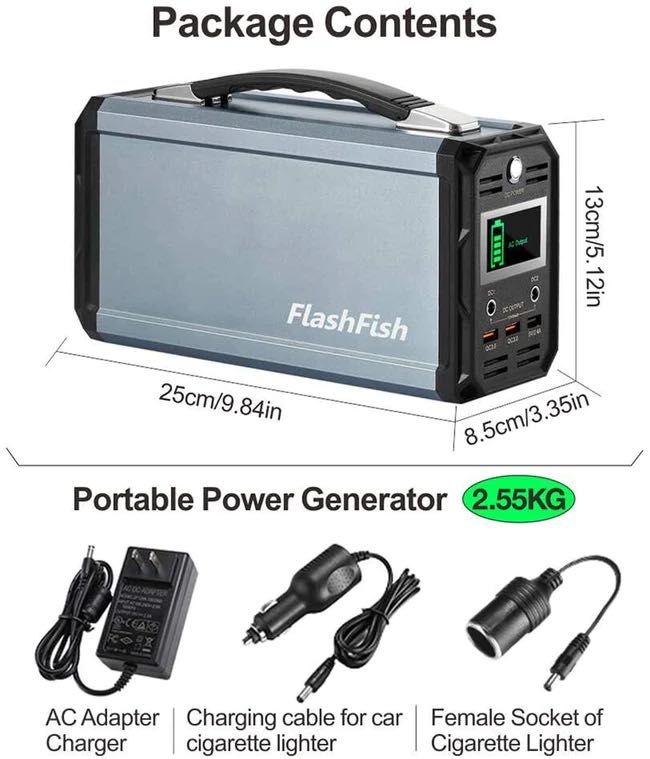 Портативная электростанция FlashFish G300