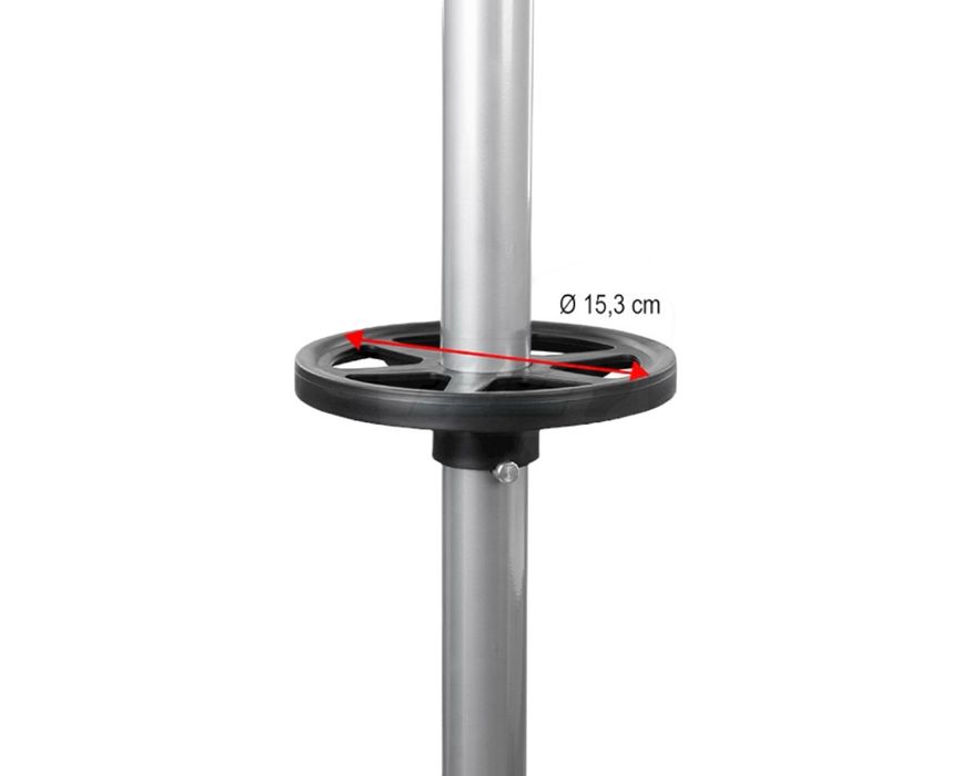 Mobilny stojak na koła Farys z kółkami – wieszak na opony i felgi