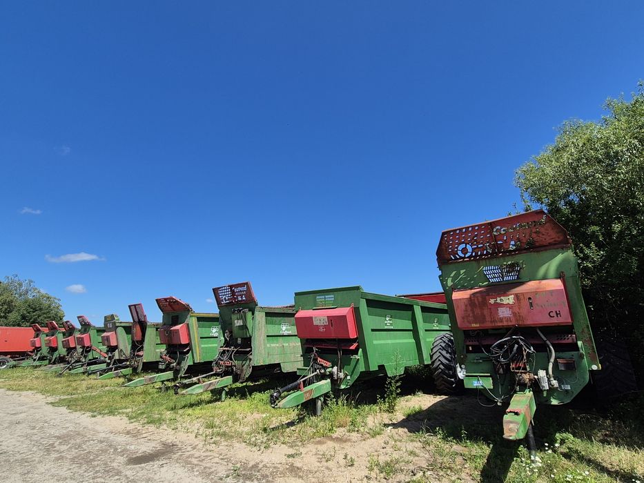 Wynajem Sprzętu Rozrzutnika Obornika,  8-22 ton. Oraz wapna, Transport