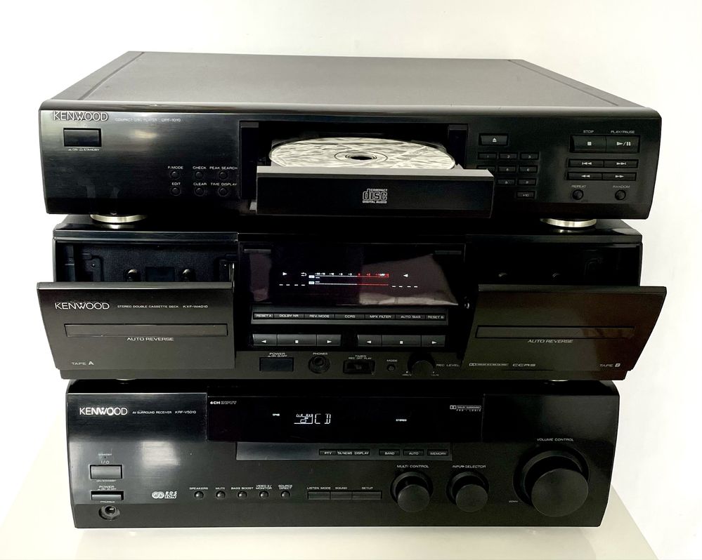 KENWOOD DPF-1010, KXF-W4010, KRF-V5010 Stereo Wieża