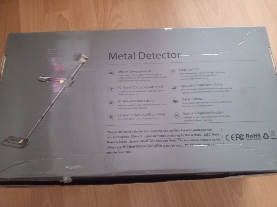 Wykrywacz metalu, Lolaran Metal Detektor GT1000