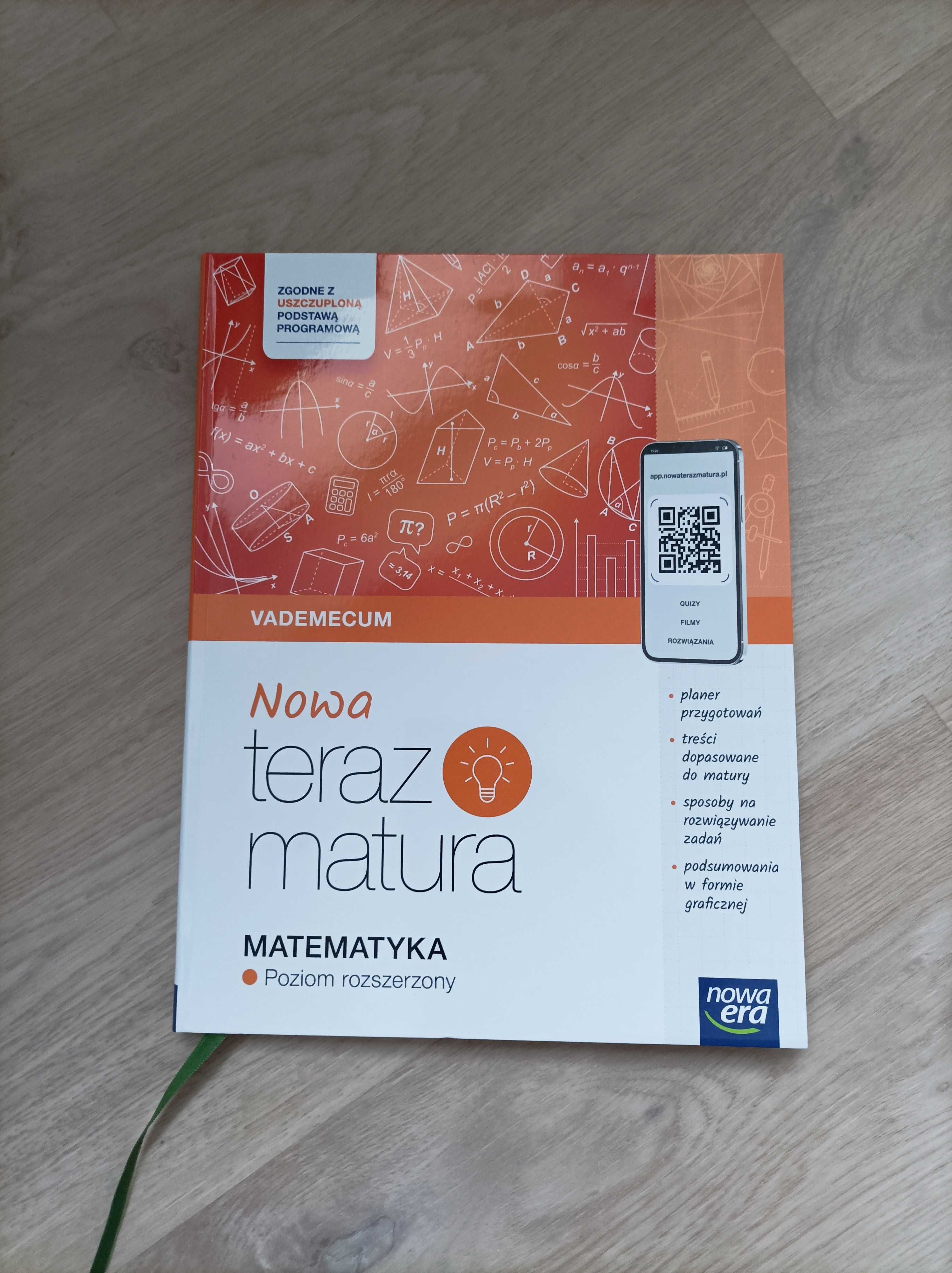 Teraz nowa matura matematyka poziom rozszerzony vademecum