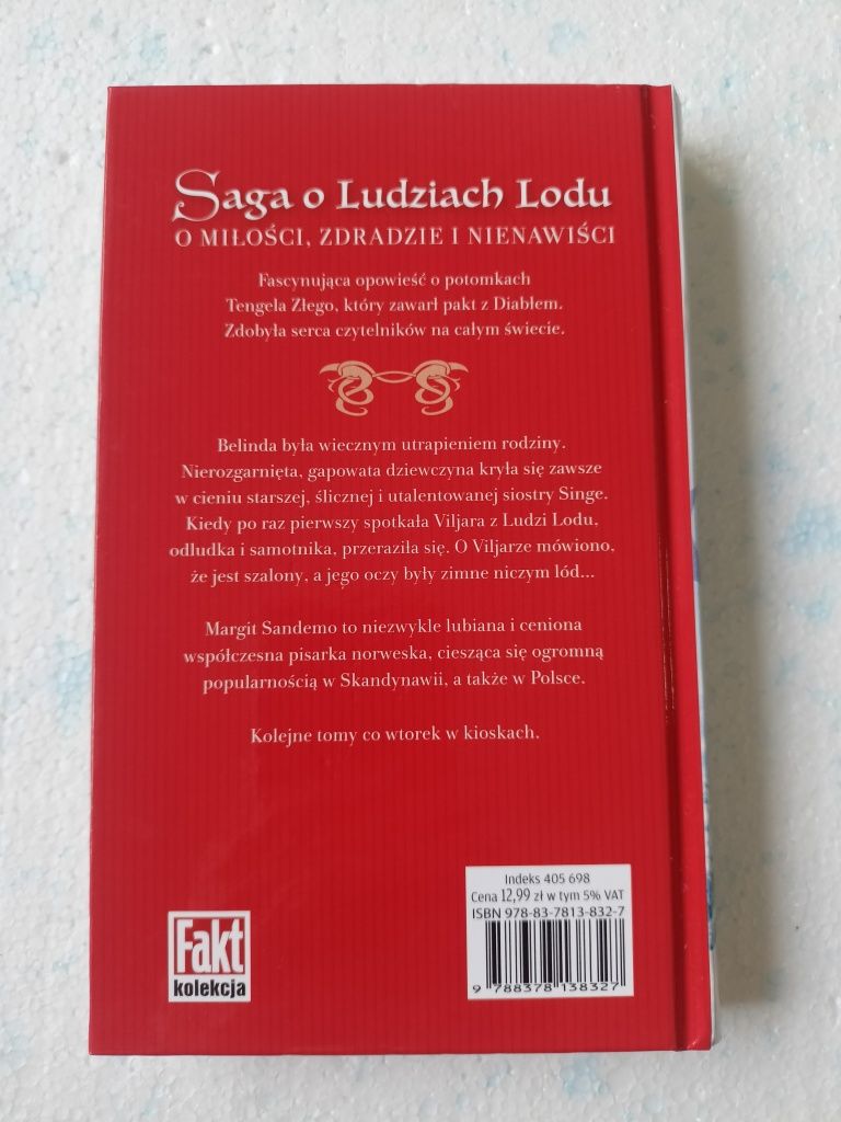 Margit Sandemo Lód i ogień Saga o Ludziach Lodu 28