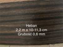 Okleina naturalna fornir heban hobby