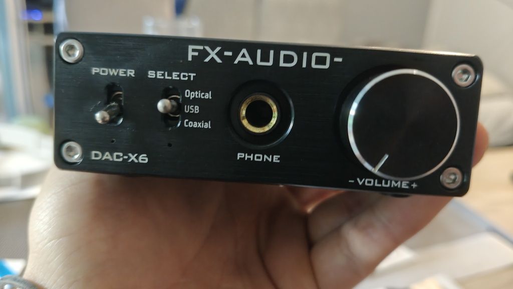 Karta dźwiękowa że wzmacniaczem Fx-Audio Dac X6