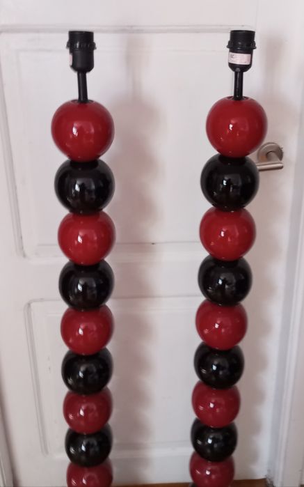 Conjunto candeeiros de pé