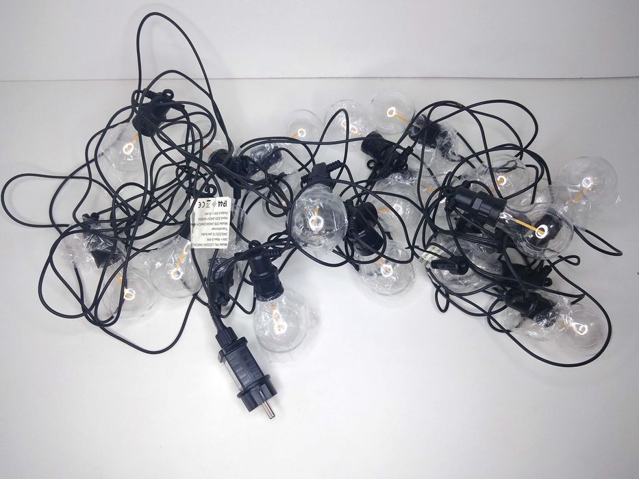 Girlanda ŚWIETLNA LED 20 żarówek IP44