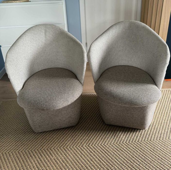 Dwa fotele + stolik kawowy Nowoczesny Komplet