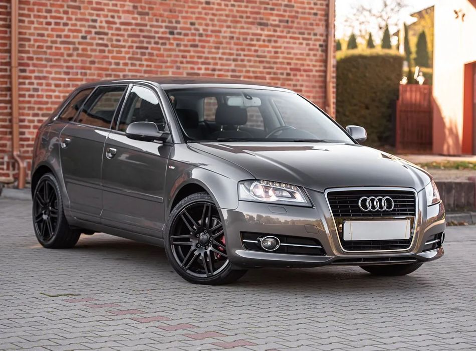 Audi A3 Sportback S-Line 1.8T 160KM Bixenon LED Grzane Fotele AUX Tempomat PDC Serwis