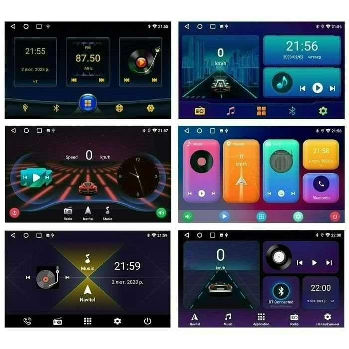 Штатна магнітола 9/10 дюйм android андроїд 4/64 DSP CarPlay Wi-Fi GPS