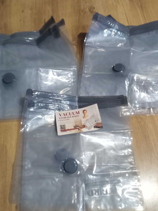 Worki próżniowe Vac bird na ubrania 18 sztuk 3 rozmiary