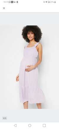 Sukienka ciążowa I do karmienia rozmiar 50 może być pizamą