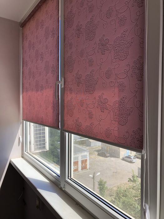 Тканевые ролеты на окна. Рулонные шторы, жалюзи с бесплатным замером