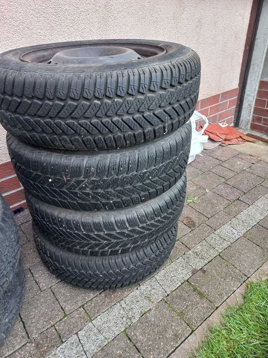 Koła opony zimowe opel astra g