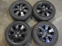 4×Alufelgi Audi Q7 4L0 7,5J 18" 5x130 ET53  Czarne Oryginał BDB+