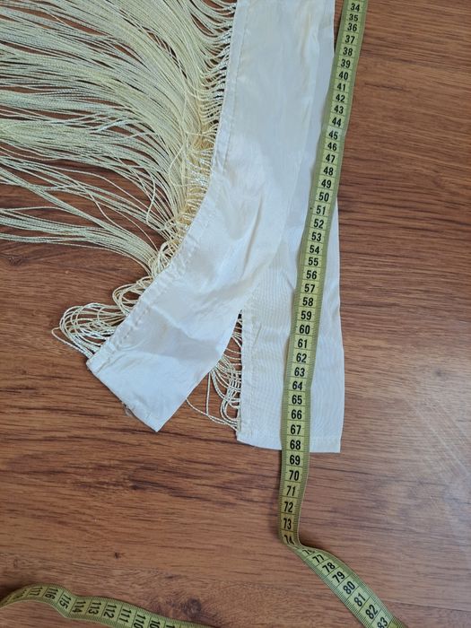 Firanka makaron kremowa