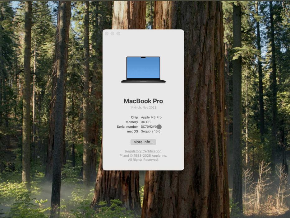 MacBook Pro 14" M3 Pro - 36GB RAM, 512GB, bateria 100%, dowód zakupu!