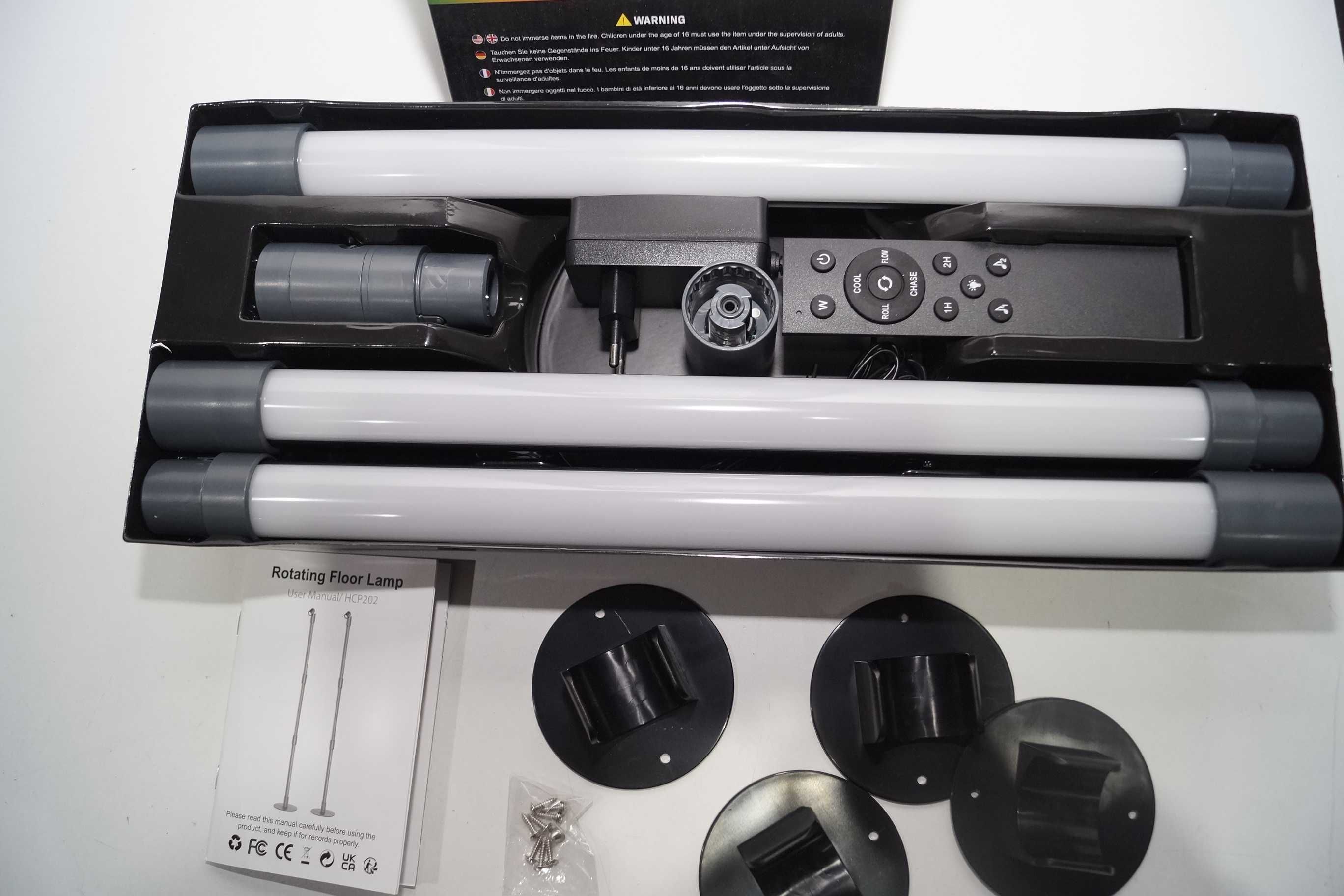 545 SIGRILL HCP202 Lampa podłogowa LED RGB 12W Smart