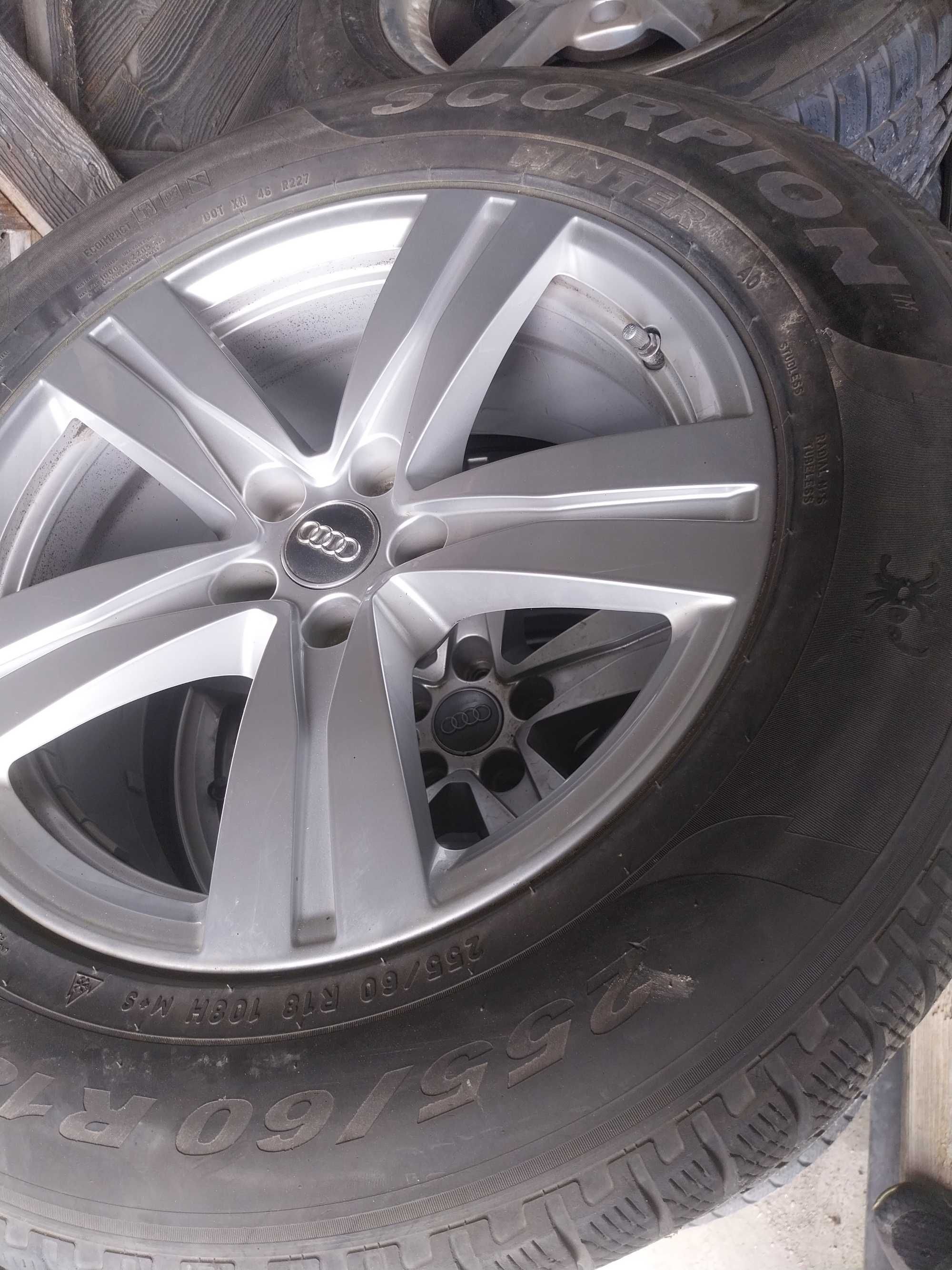 Koła aluminiowe 255 60 R18 alu felgi audi q7