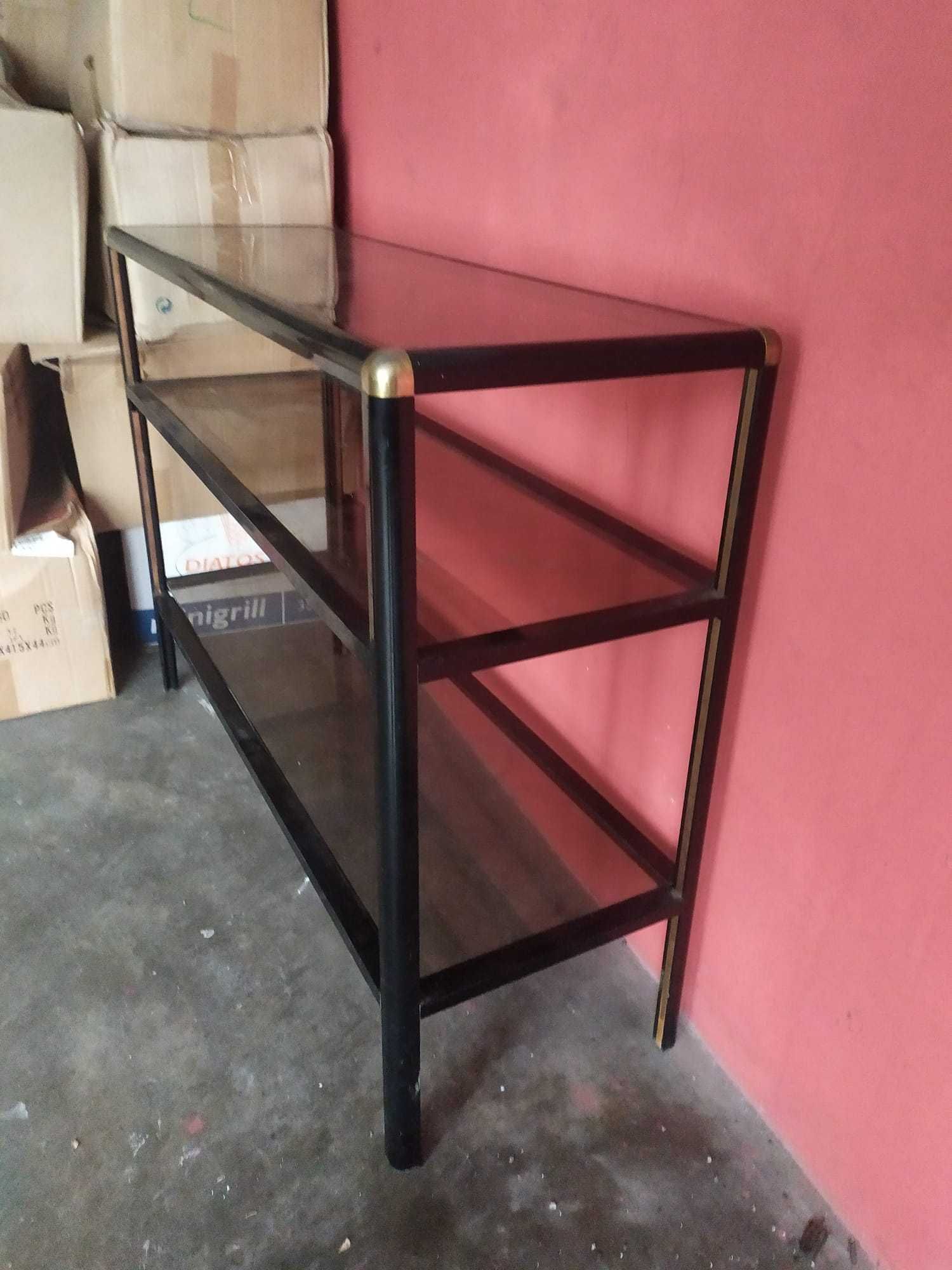 Mesa de vidro expositor